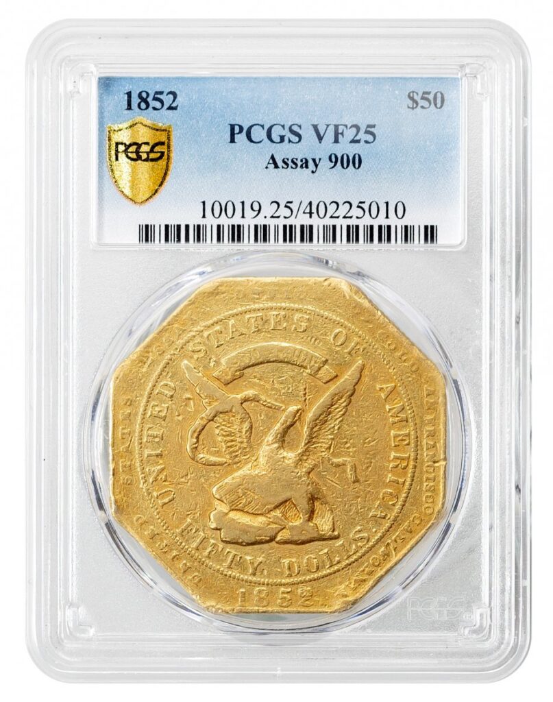 Assay-California Gold - U.S. Assay Office