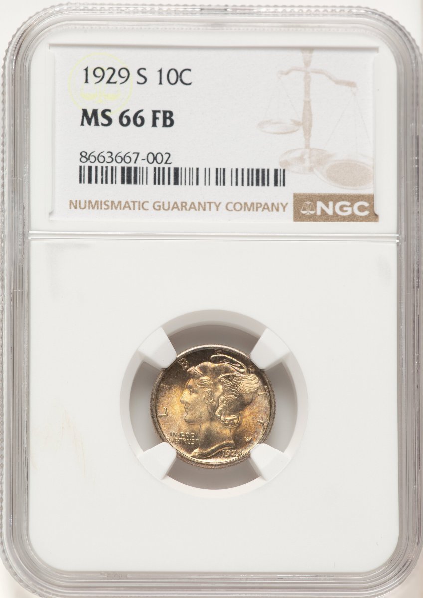 1929-S Mercury Dimes (1929-S 10C, FB)
