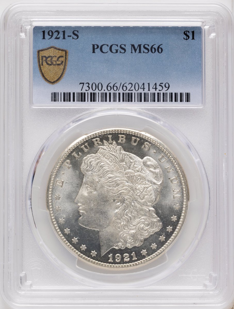 1921-S Morgan Dollars (1921-S S$1 PCGS Secure)