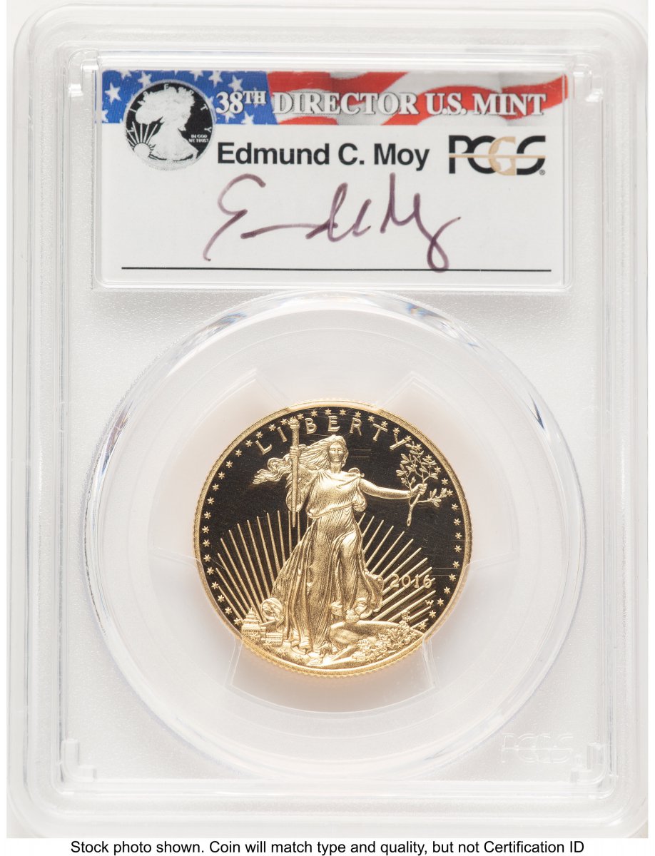 2016-W Modern Bullion Coins (2016-W Proof Gold Eagle 1/2 oz FS Ed Moy)