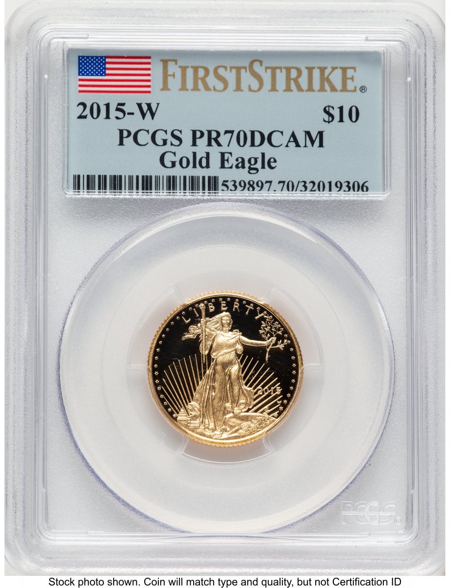 2015-W Modern Bullion Coins (2015-W Proof Gold Eagle 1/4 oz FS Flag)