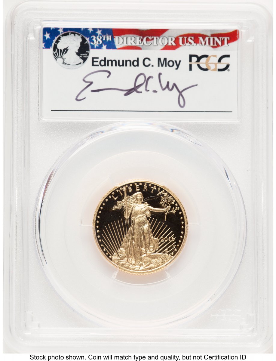 2016-W Modern Bullion Coins (2016-W Proof Gold Eagle 1/4 oz FS Ed Moy)
