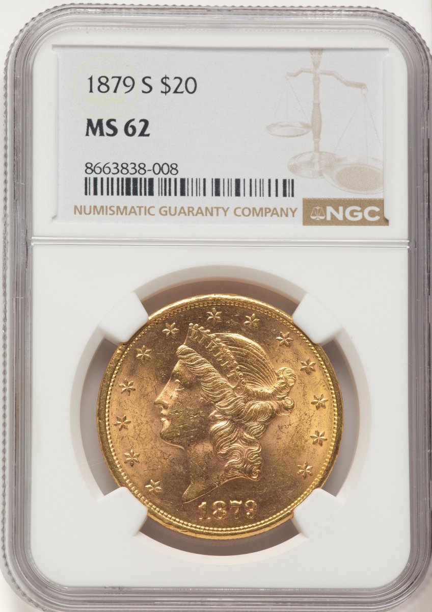 1879-S Liberty Double Eagles (1879-S $20)