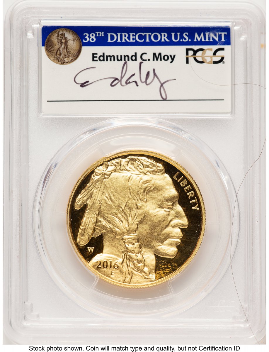 2016-W Modern Bullion Coins (2016-W Proof Gold Buffalo 1 oz FS Ed Moy)