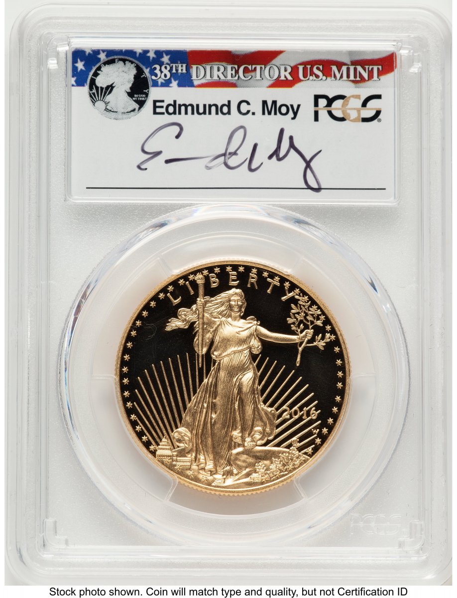 2016-W Modern Bullion Coins (2016-W Proof Gold Eagle 1 oz FS Ed Moy)