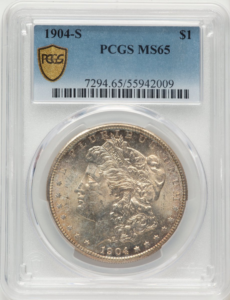 1904-S Morgan Dollars (1904-S S$1 PCGS Secure)