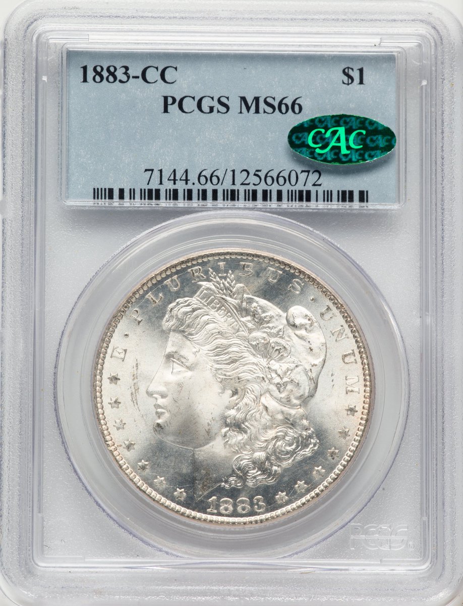 1883-CC Morgan Dollars (1883-CC S$1 CAC)