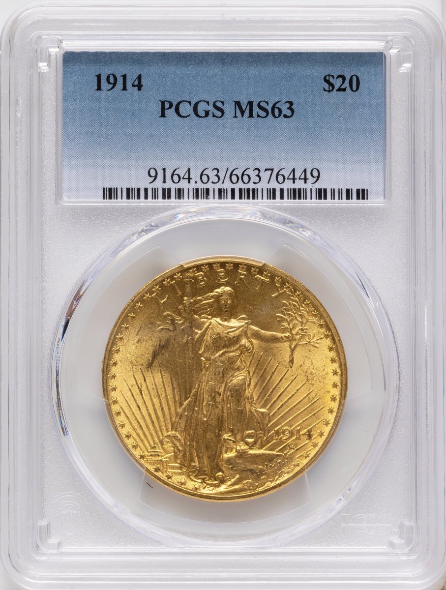 1914 Saint-Gaudens Double Eagles (1914 $20)