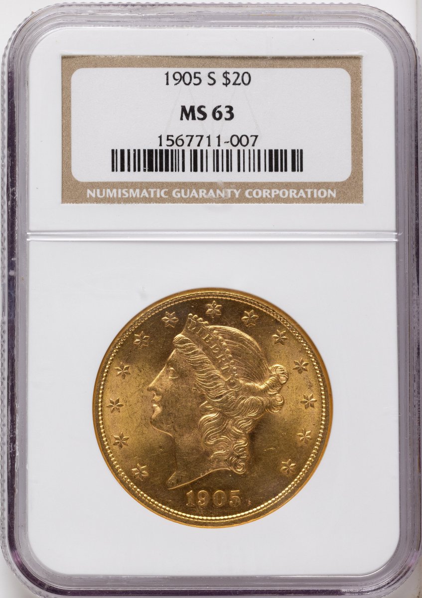 1905-S Liberty Double Eagles (1905-S $20)