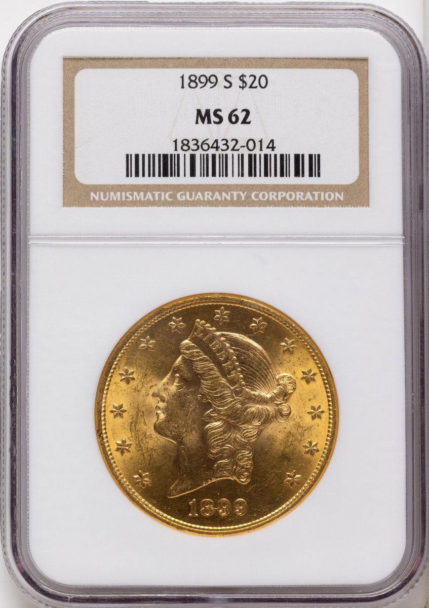 1899-S Liberty Double Eagles (1899-S $20)