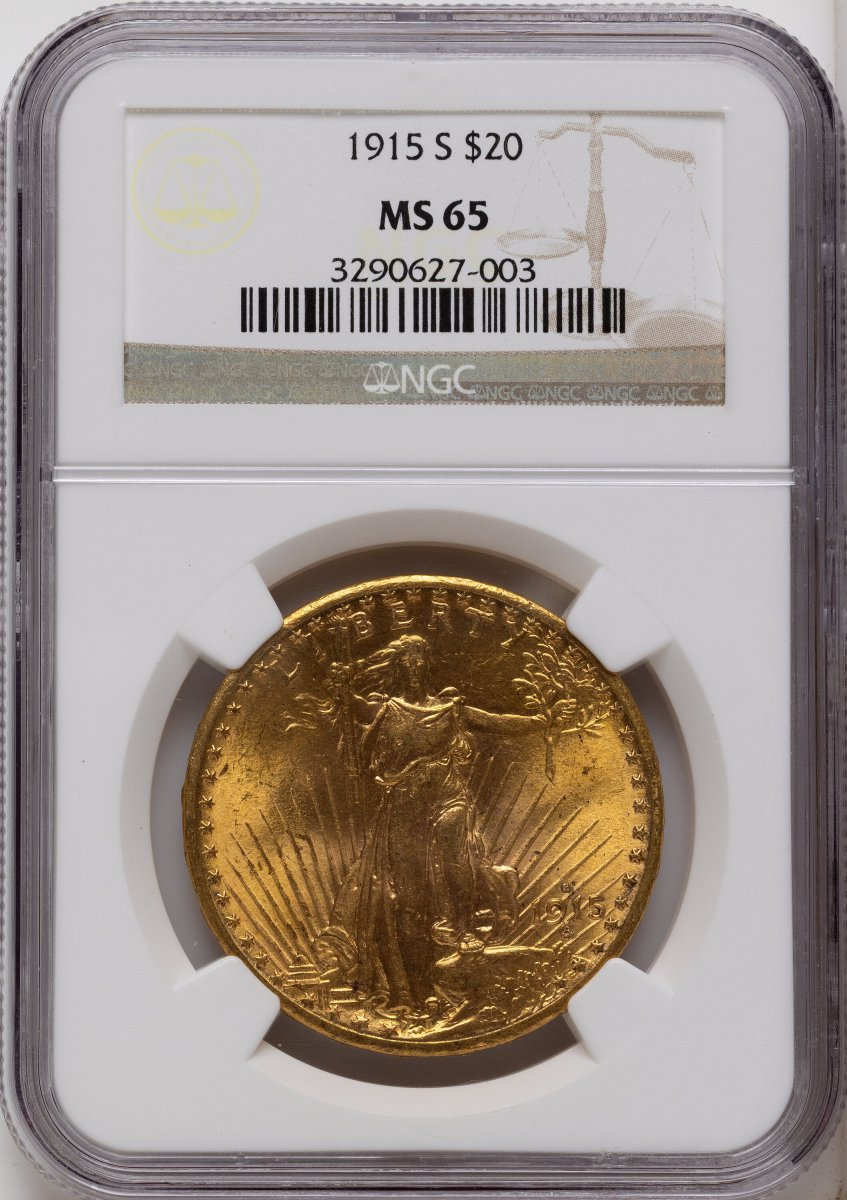 1915-S Saint-Gaudens Double Eagles (1915-S $20)