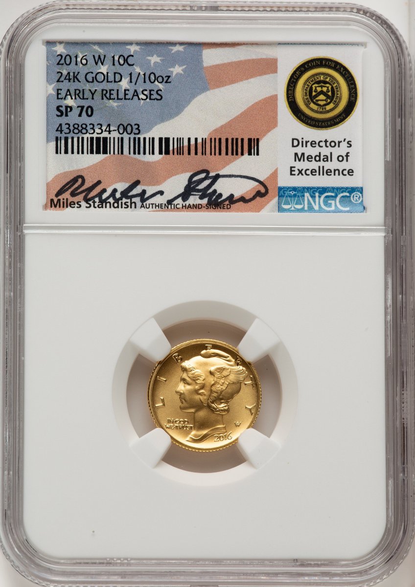 2016-W Modern Commemoratives (2016-W 3 Coin 100th Anniversary Gold Centennial Set ER Miles Standish)