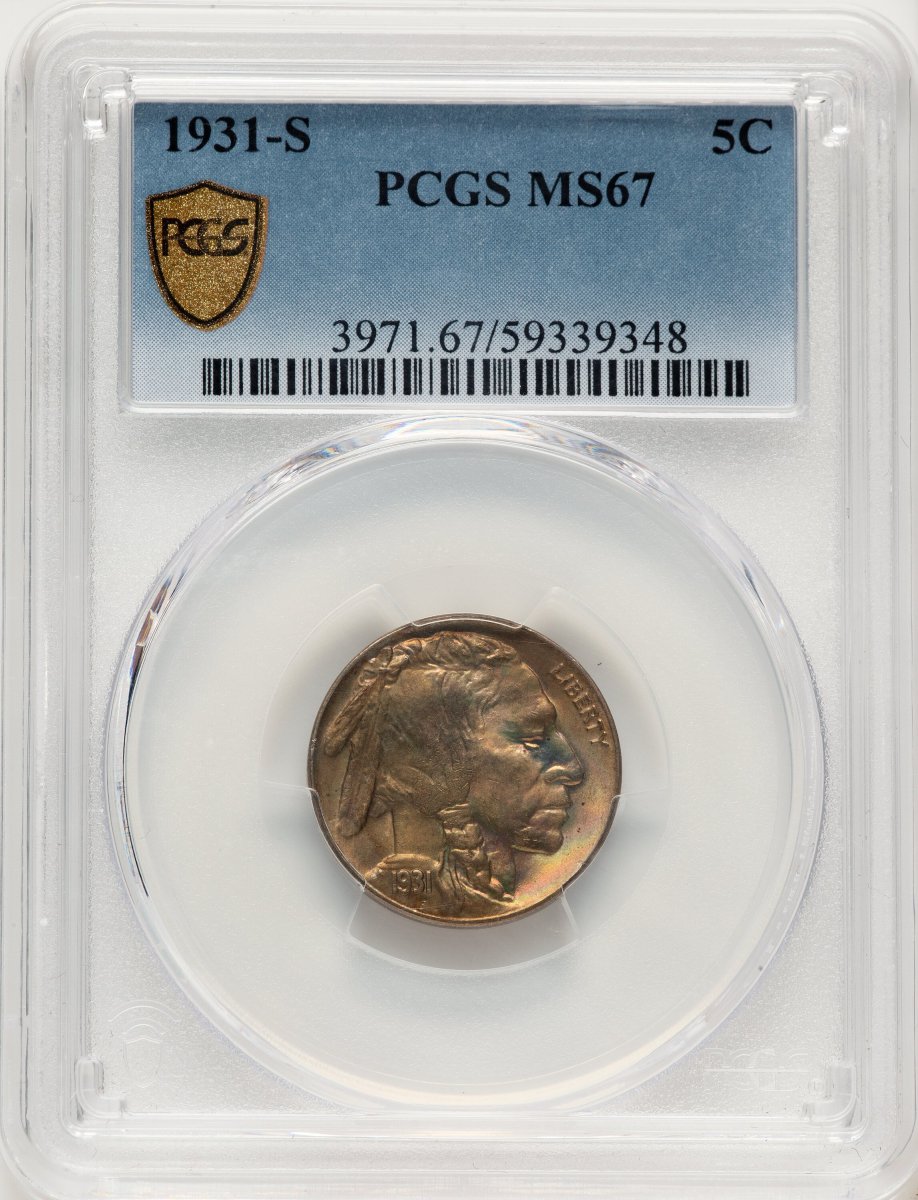 1931-S Buffalo Nickels (1931-S 5C PCGS Secure)
