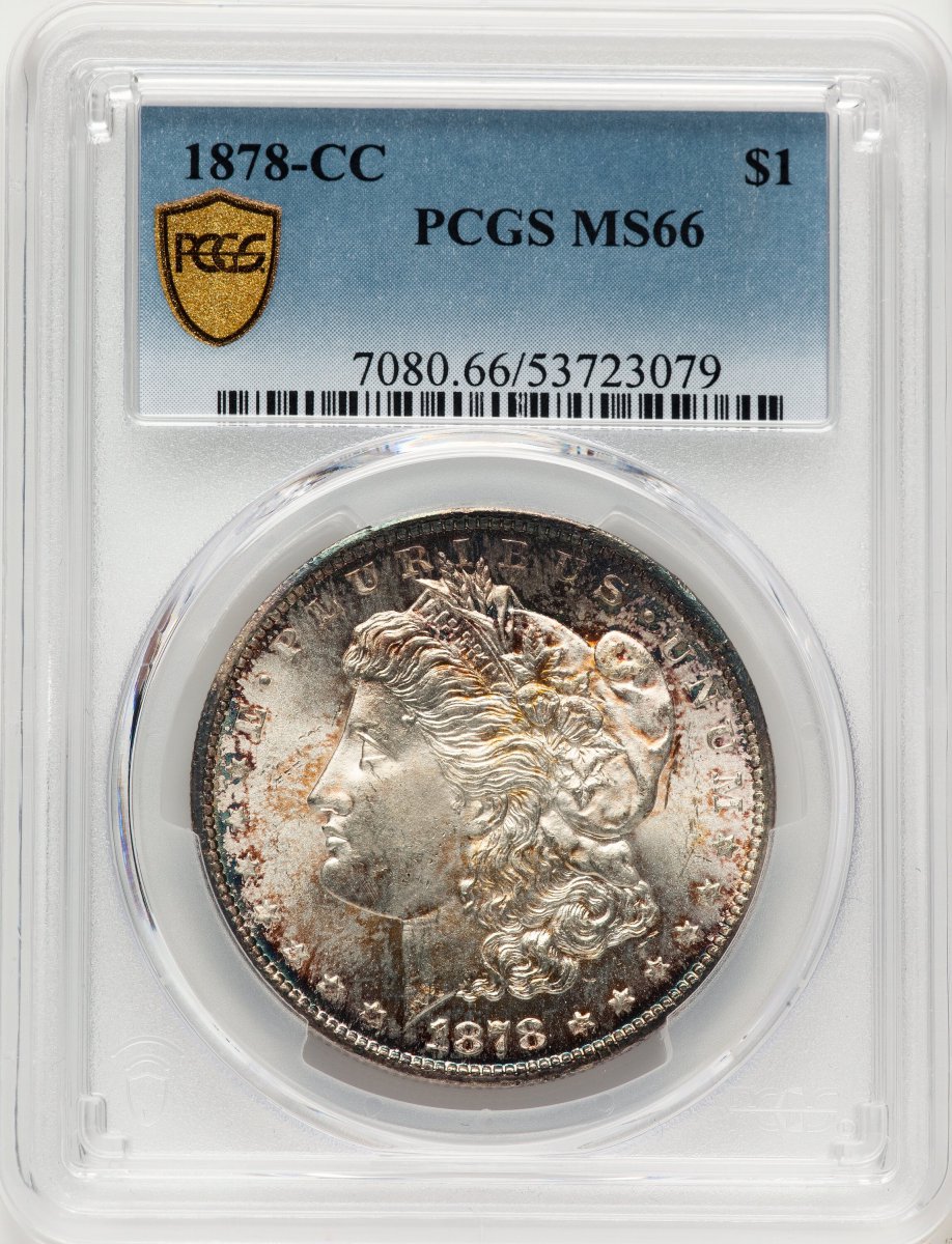 1878-CC Morgan Dollars (1878-CC S$1 PCGS Secure)