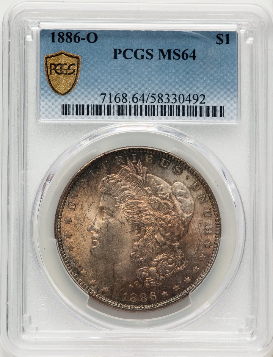 1886-O Morgan Dollars (1886-O S$1 PCGS Secure)