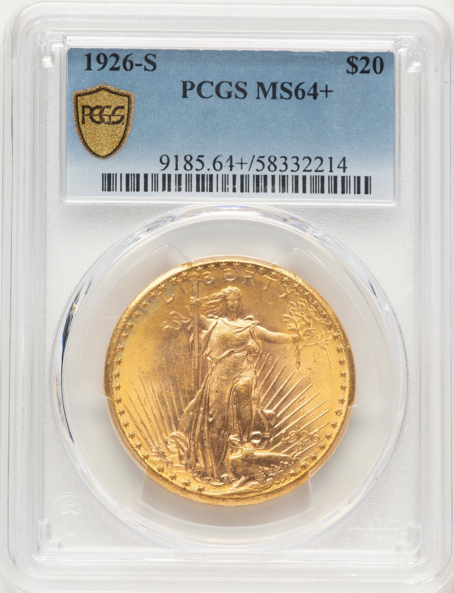1926-S Saint-Gaudens Double Eagles (1926-S $20 PCGS Secure PCGS Plus)