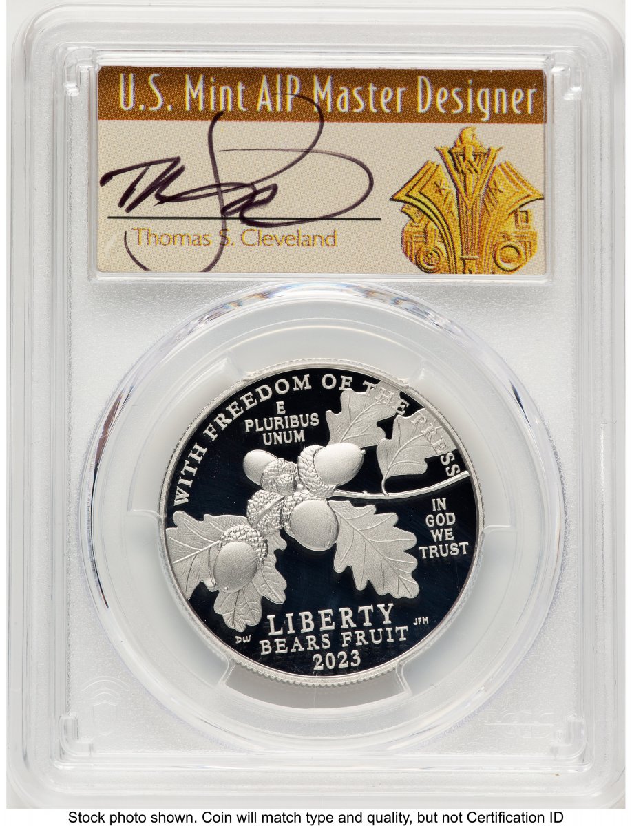 2023-W Modern Bullion Coins (2023-W Proof Platinum Eagle 1 oz FDI Thomas Cleveland Art Deco Washington DC)