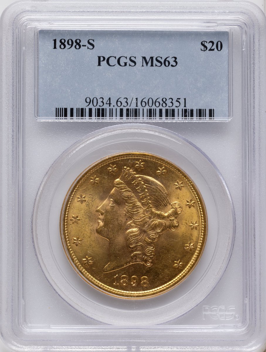 1898-S Liberty Double Eagles (1898-S $20)