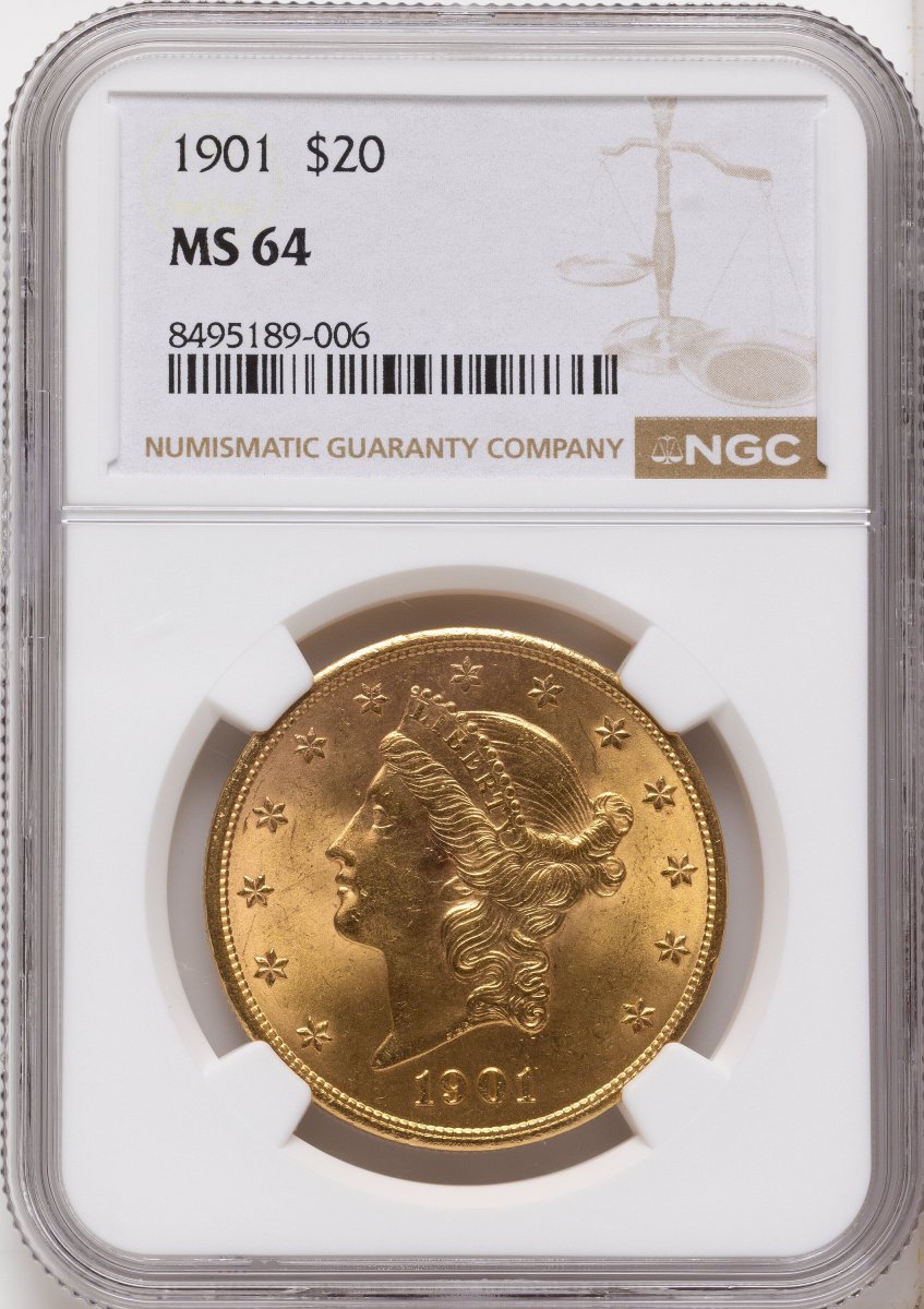 1901 Liberty Double Eagles (1901 $20)