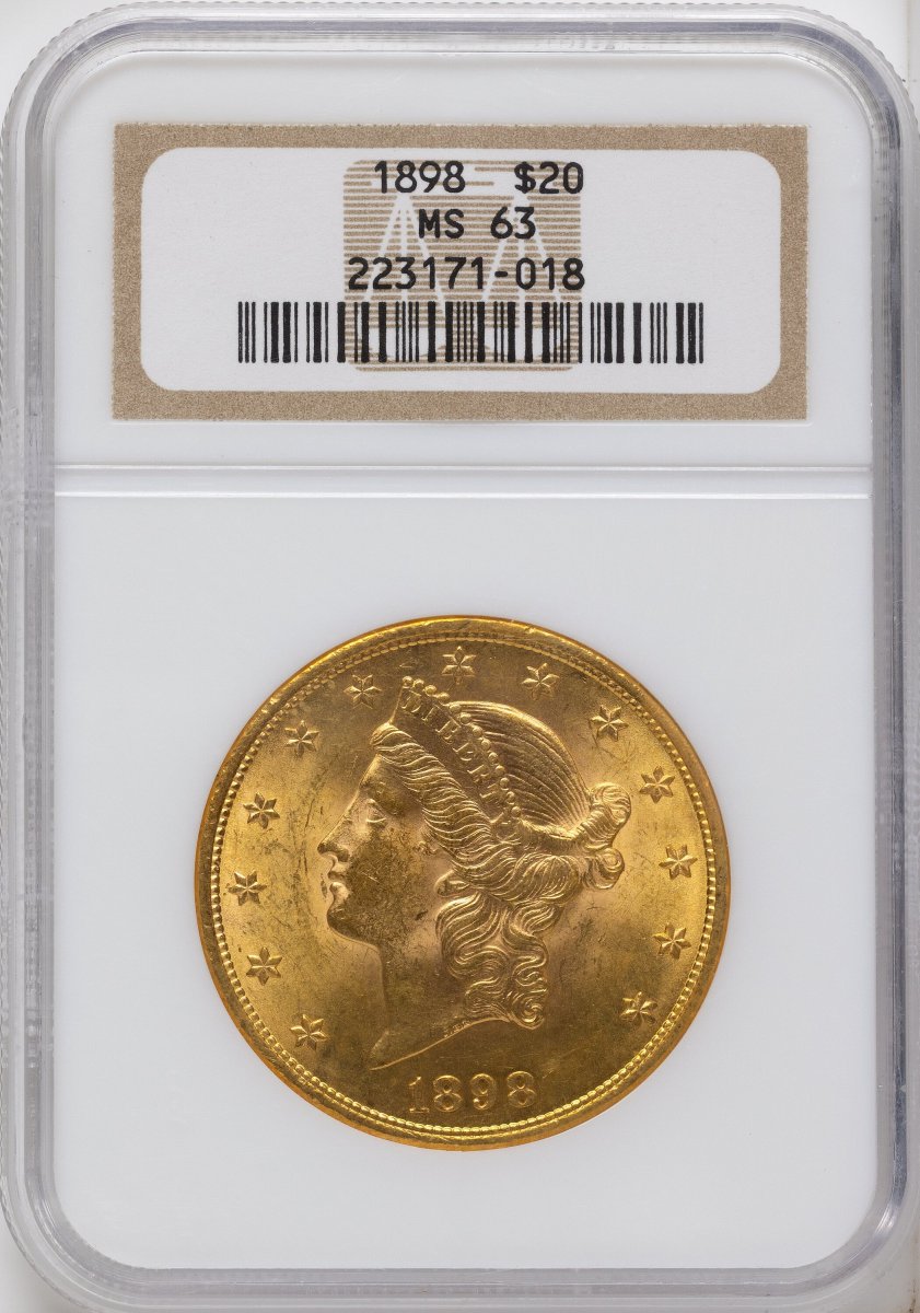 1898 Liberty Double Eagles (1898 $20)