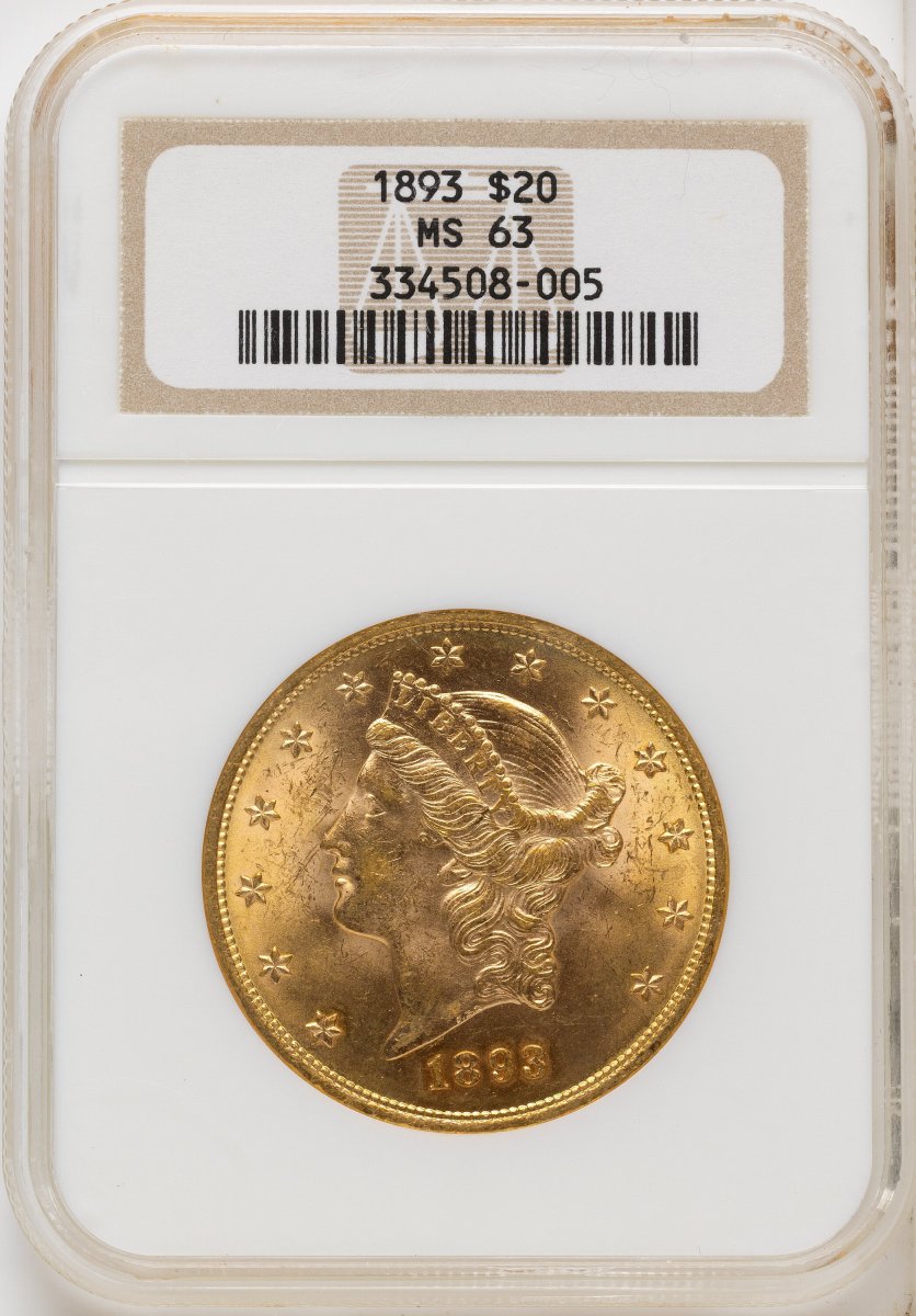 1893 Liberty Double Eagles (1893 $20)