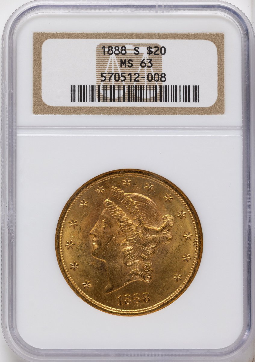 1888-S Liberty Double Eagles (1888-S $20)