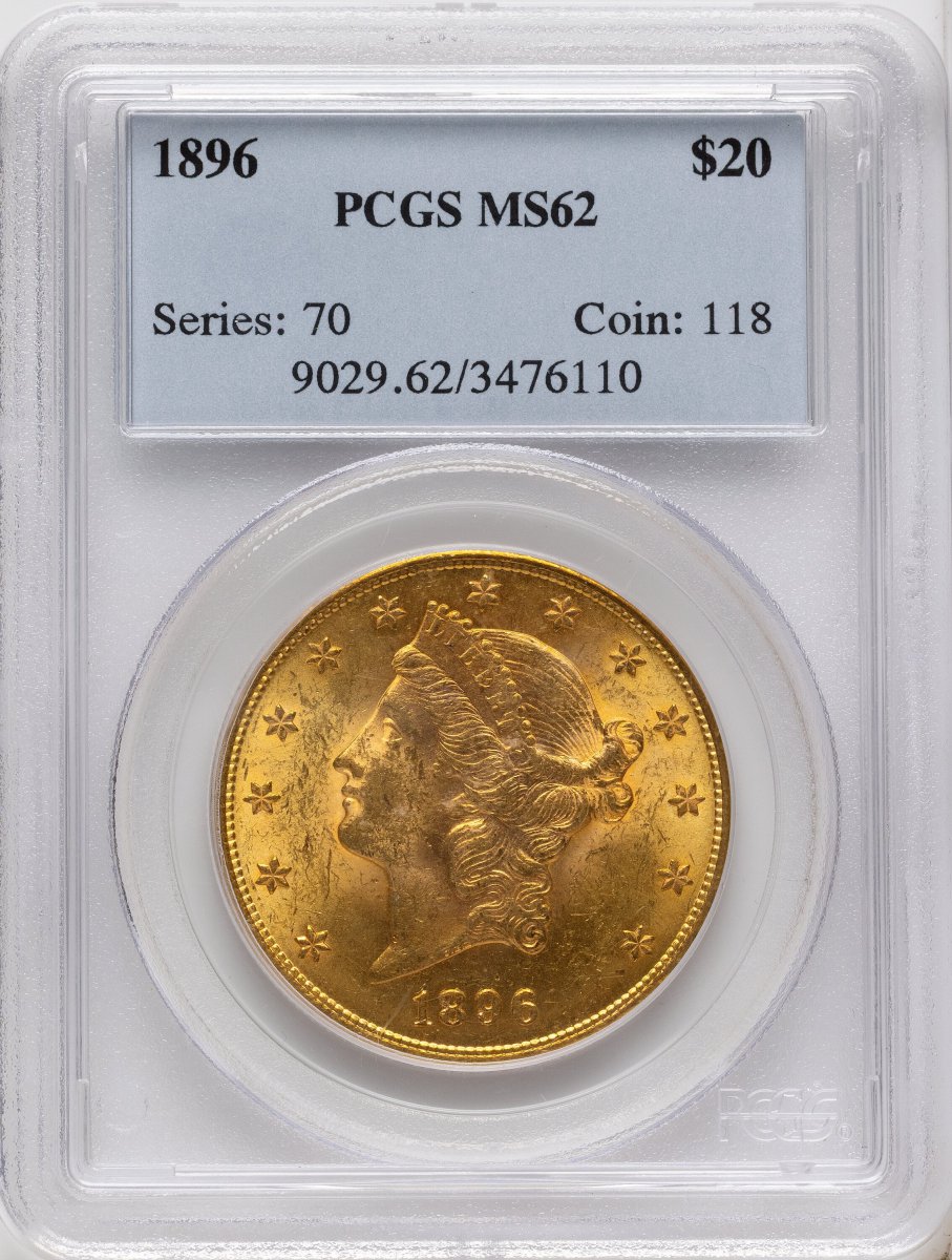 1896 Liberty Double Eagles (1896 $20)