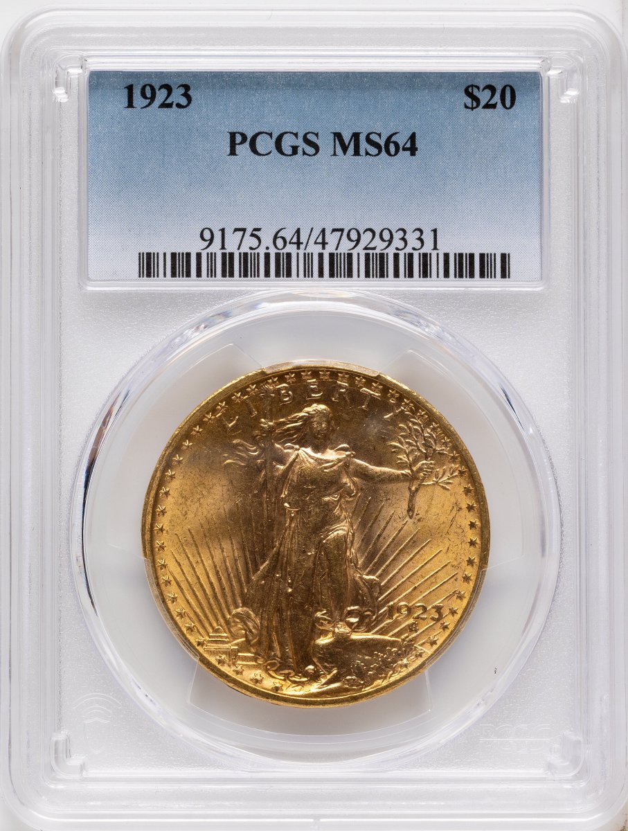 1923 Saint-Gaudens Double Eagles (1923 $20)