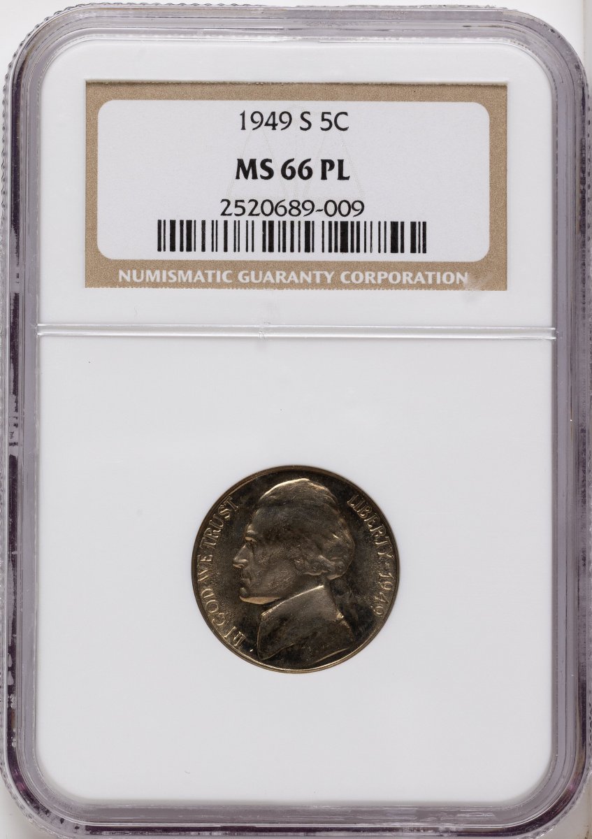 1949-S Jefferson Nickels (1949-S 5C)