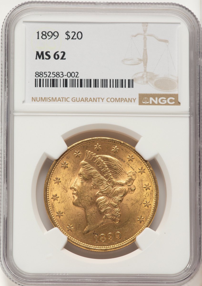 1899 Liberty Double Eagles (1899 $20)