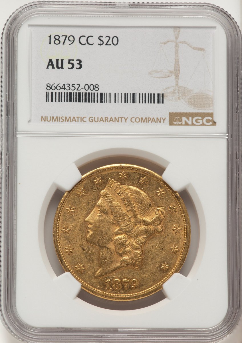 1879-CC Liberty Double Eagles (1879-CC $20)