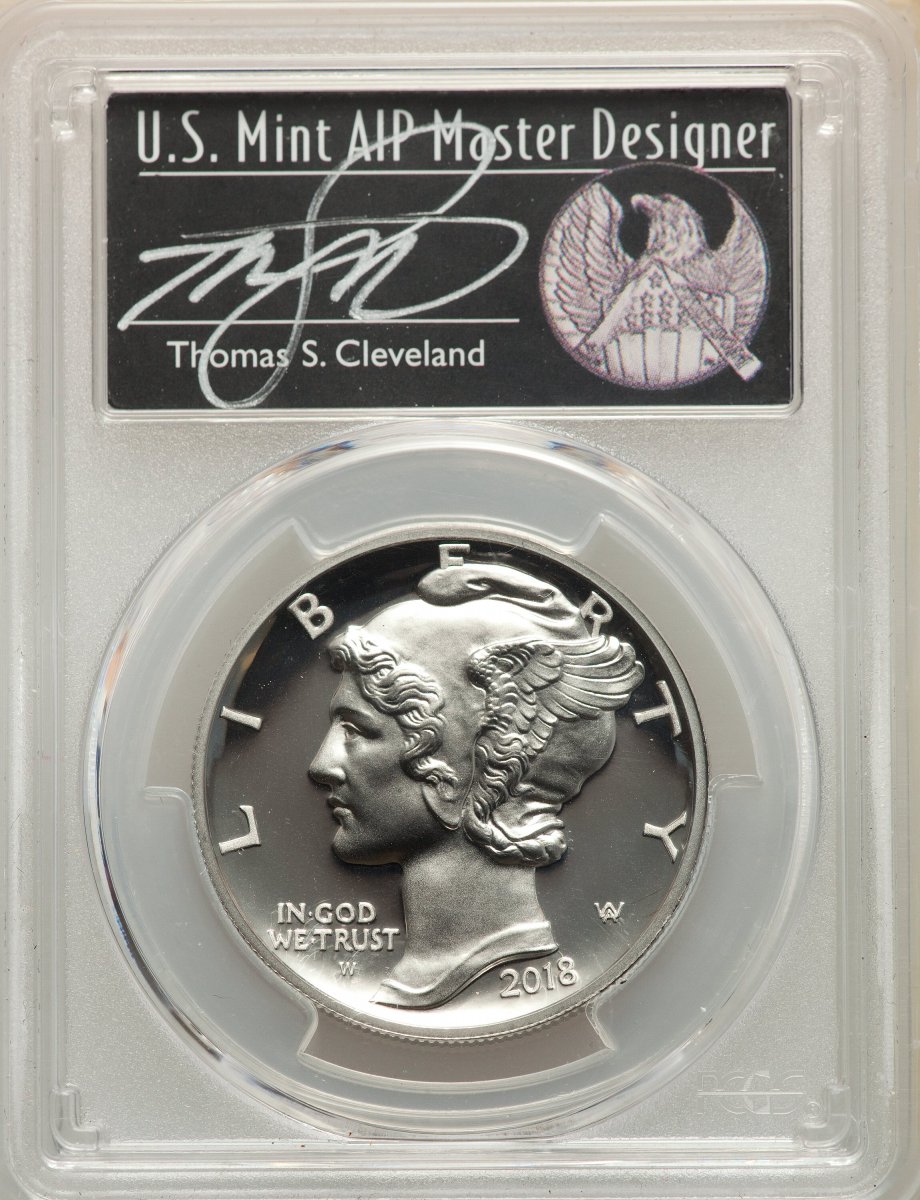 2018-W Modern Bullion Coins (2018-W $25 Palladium, First Day of Issue, Cleveland Freedom, DC)