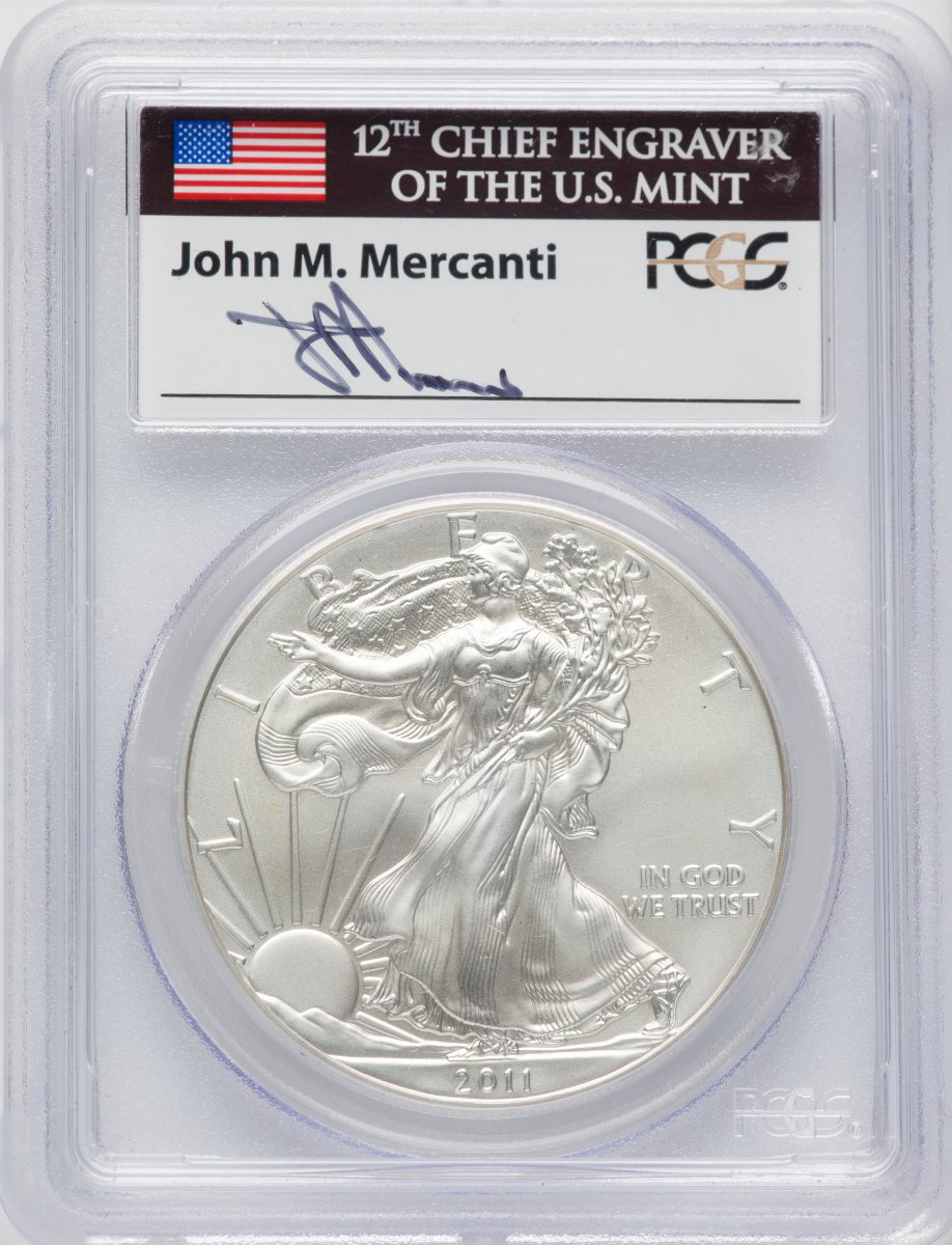 2011-S Modern Bullion Coins (2011-S S$1 Silver Eagle, 25th Anniversary, First Strike, MS)
