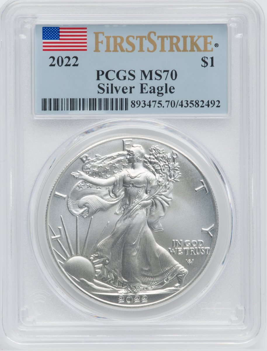 2022 Modern Bullion Coins (2022 S$ Silver Eagle, FS, MS)