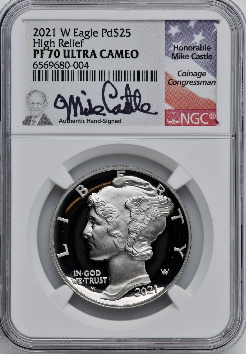 2021-W Modern Bullion Coins (2021-W $25 Palladium, PR, DC)