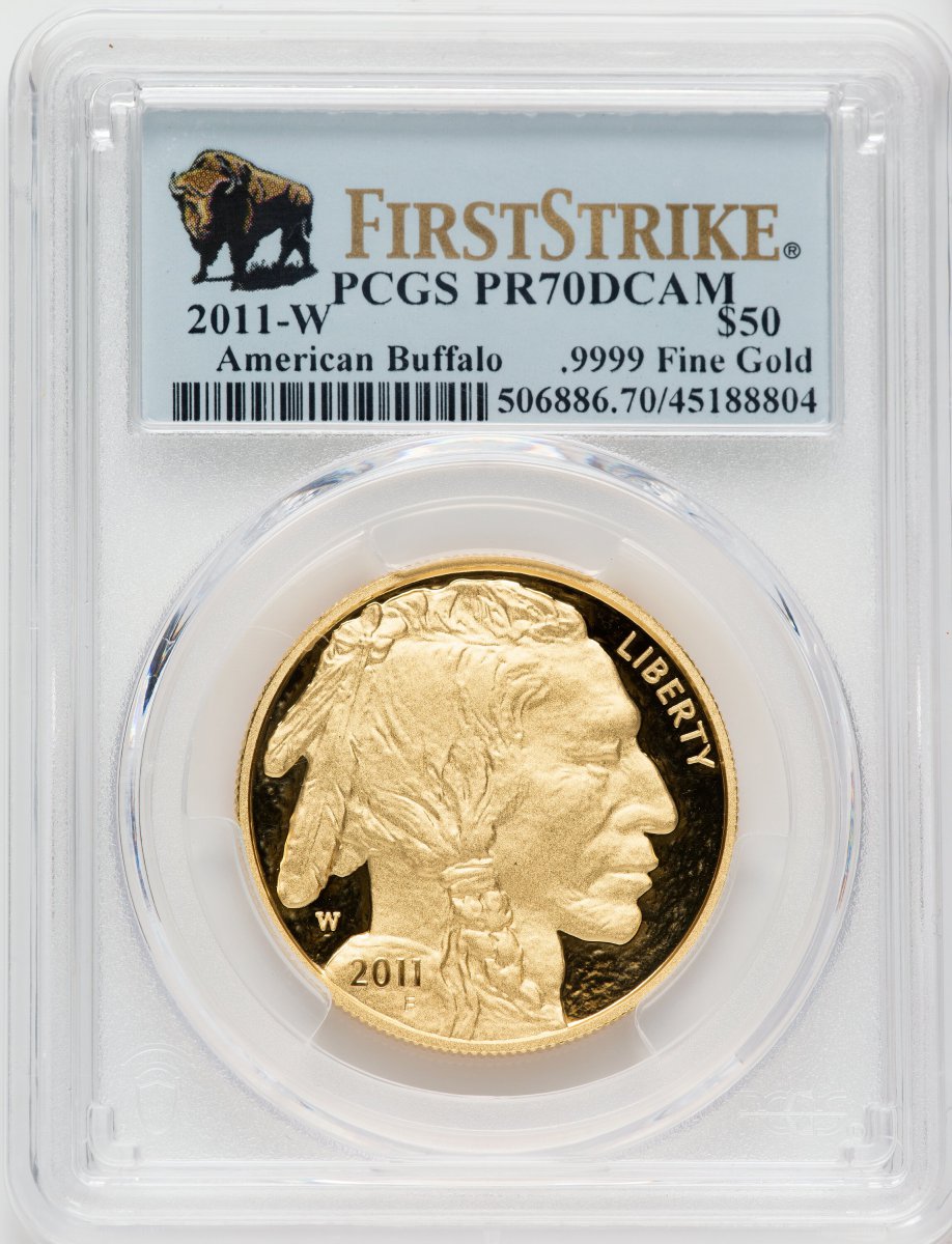 2011-W Modern Bullion Coins (2011-W $50 One-Ounce Gold Buffalo First Strike, DC)