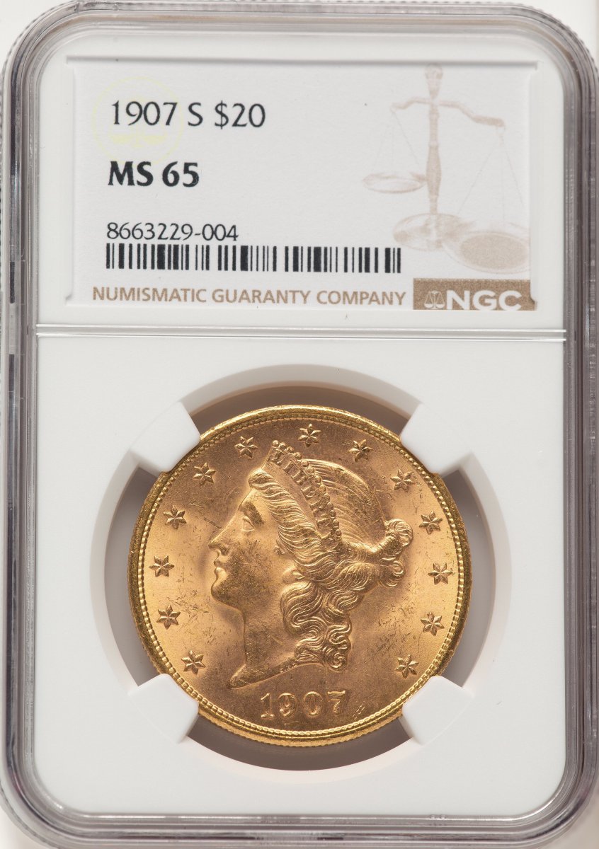 1907-S Liberty Double Eagles (1907-S $20)