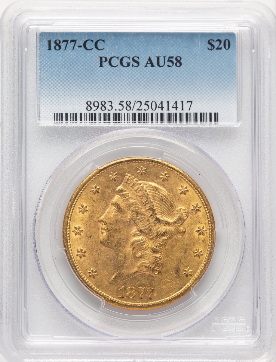 1877-CC Liberty Double Eagles (1877-CC $20)