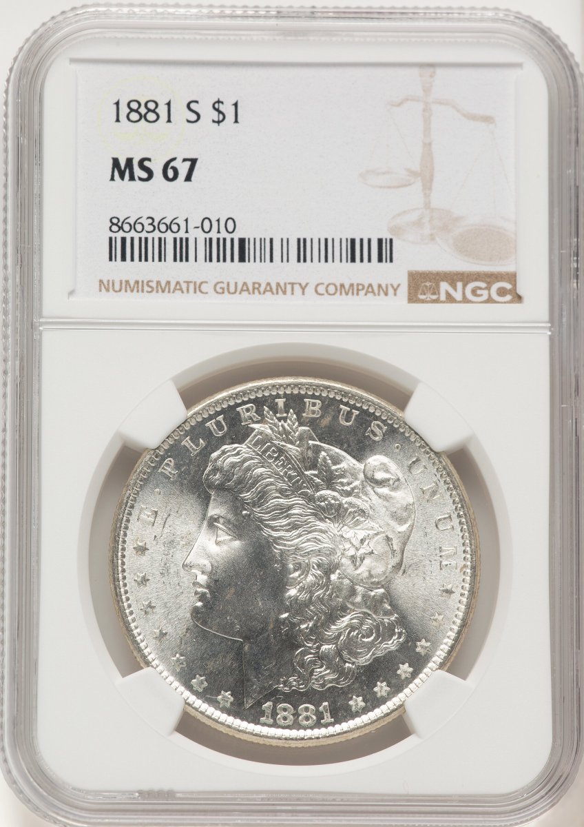 1881-S Morgan Dollars (1881-S S$1)