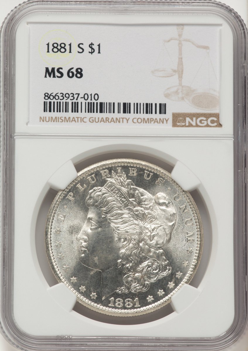 1881-S Morgan Dollars (1881-S S$1)