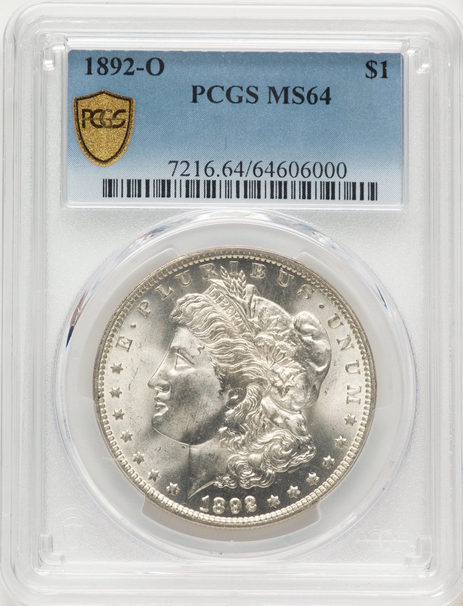 1892-O Morgan Dollars (1892-O S$1 PCGS Secure)