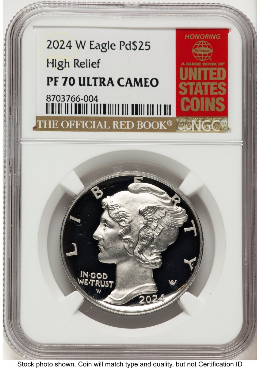 2024-W Modern Bullion Coins (2024-W Palladium Eagle 1 oz, PR Red Book)