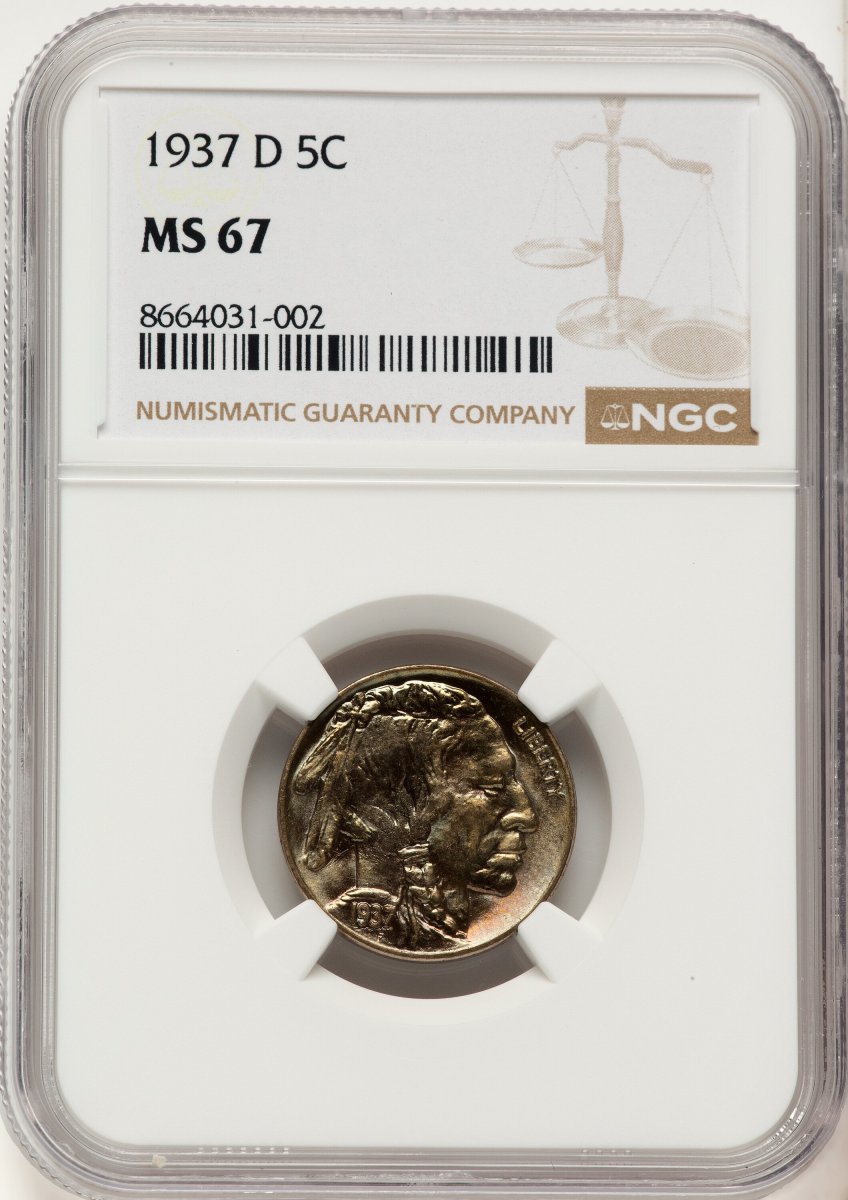 1937-D Buffalo Nickels (1937-D 5C)