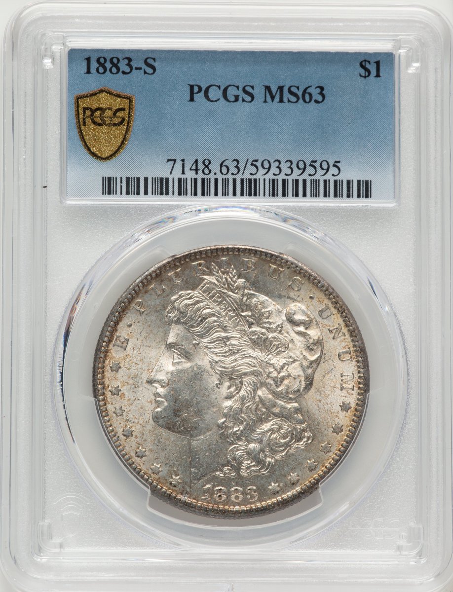 1883-S Morgan Dollars (1883-S S$1 PCGS Secure)