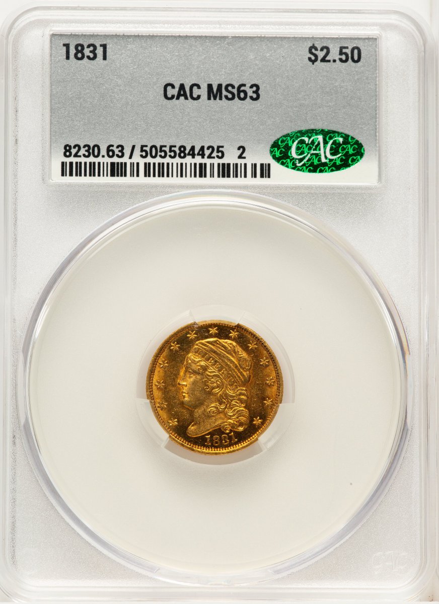 1831 Early Quarter Eagles (1831 $2 1/2)