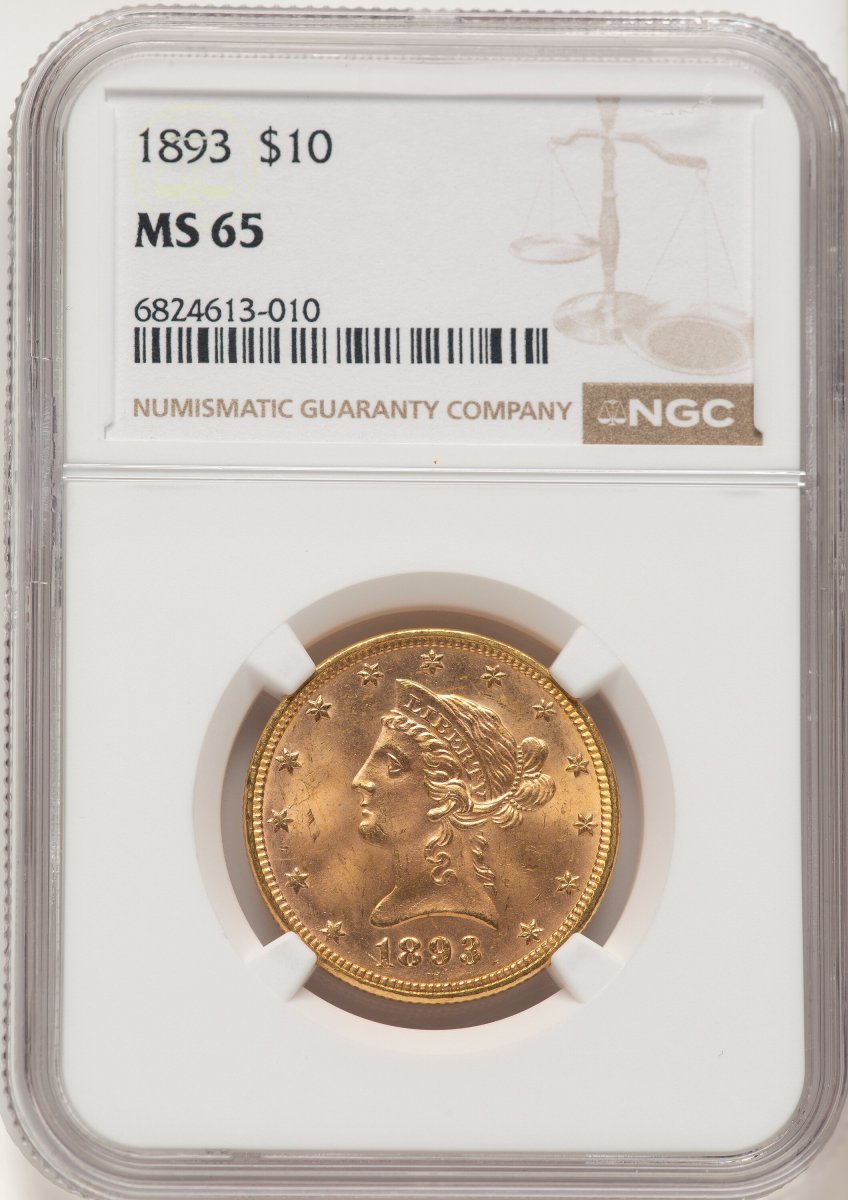 1893 Liberty Eagles (1893 $10)