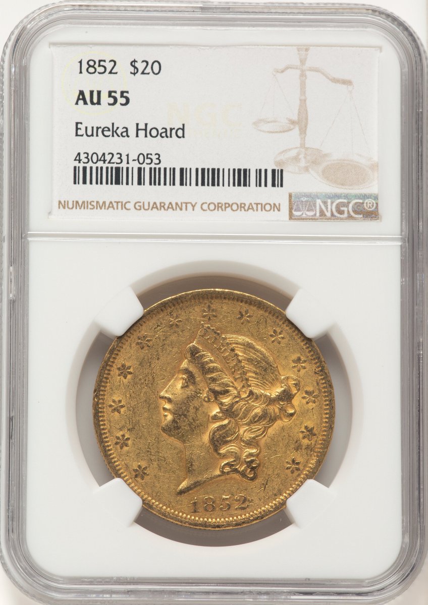 1852 Liberty Double Eagles (1852 $20)