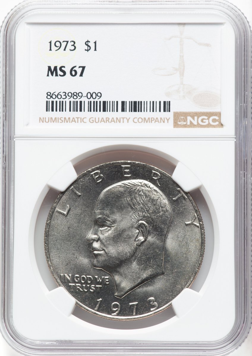 1973 Eisenhower Dollars (1973 $1)