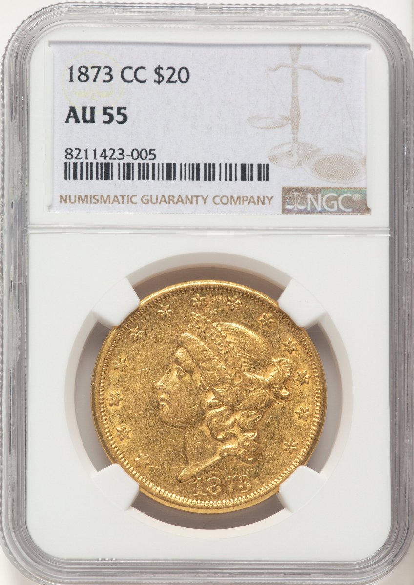 1873-CC Liberty Double Eagles (1873-CC $20)