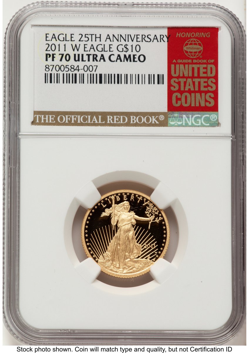2011-W Modern Bullion Coins (2011-W Proof Gold Eagle 1/4 oz Red Book)